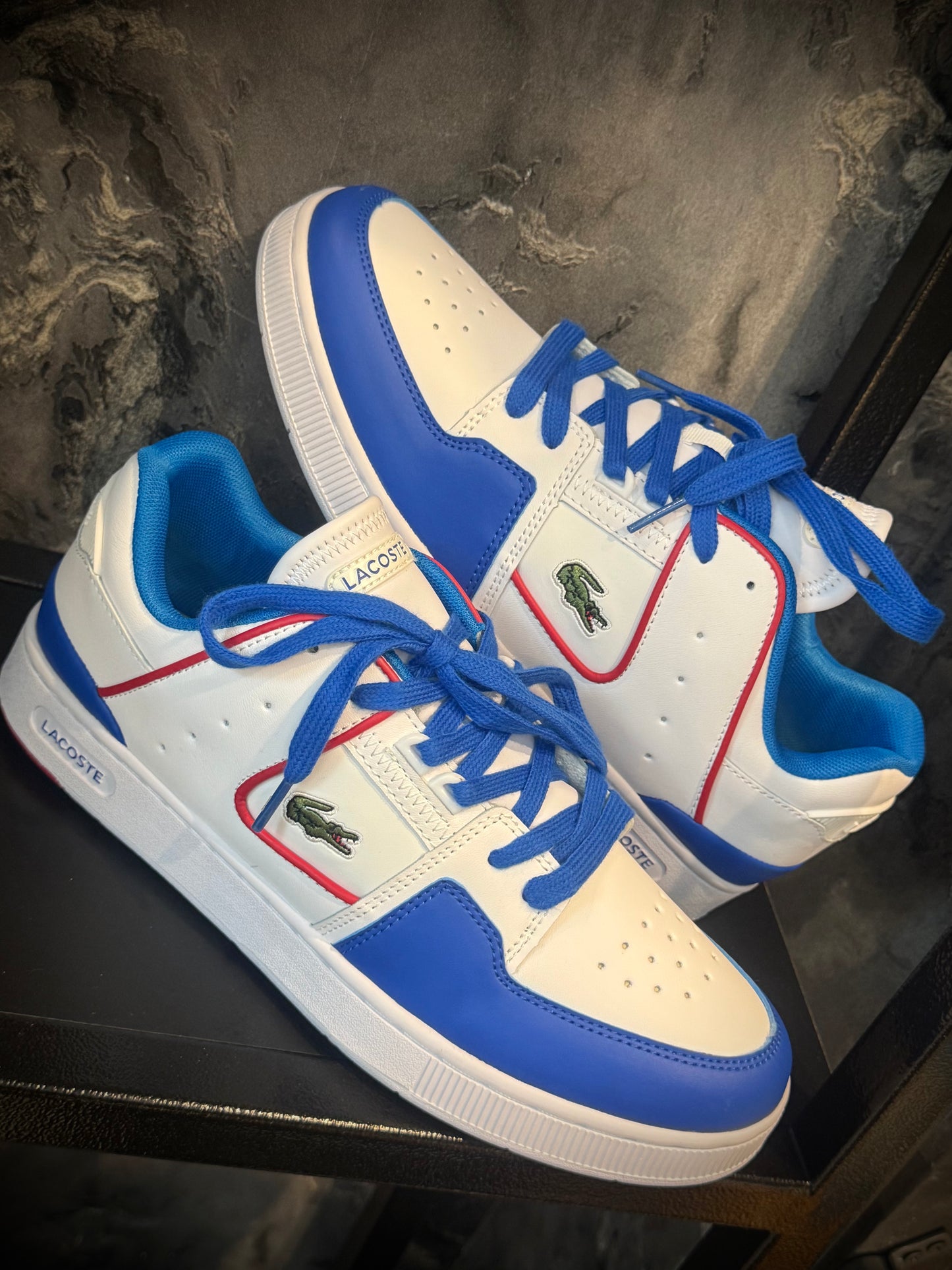 ZAPATOS LACOSTE AZUL