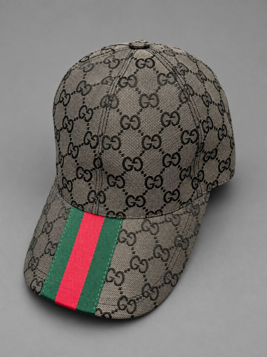 GORRA GUCCI TURCA GRIS.