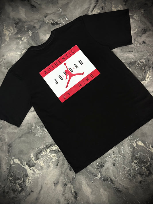 CAMISETA JORDAN AUTHENTIC NEGRO
