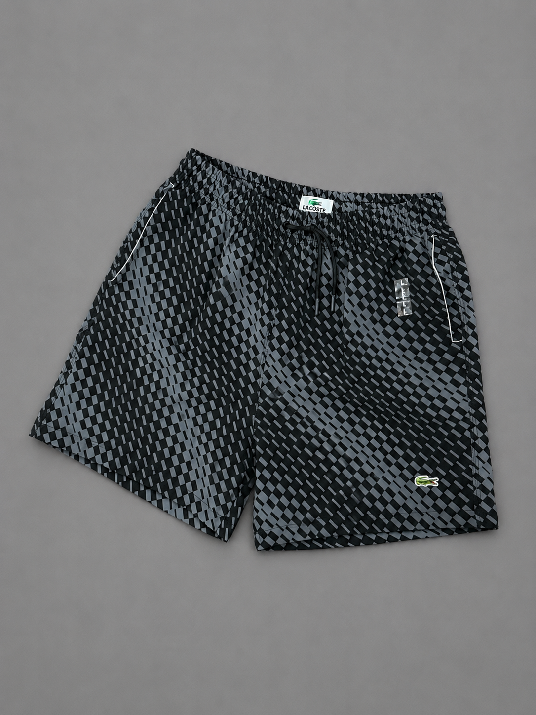 PANTALONETA PLAYERA LACOSTE GRIS