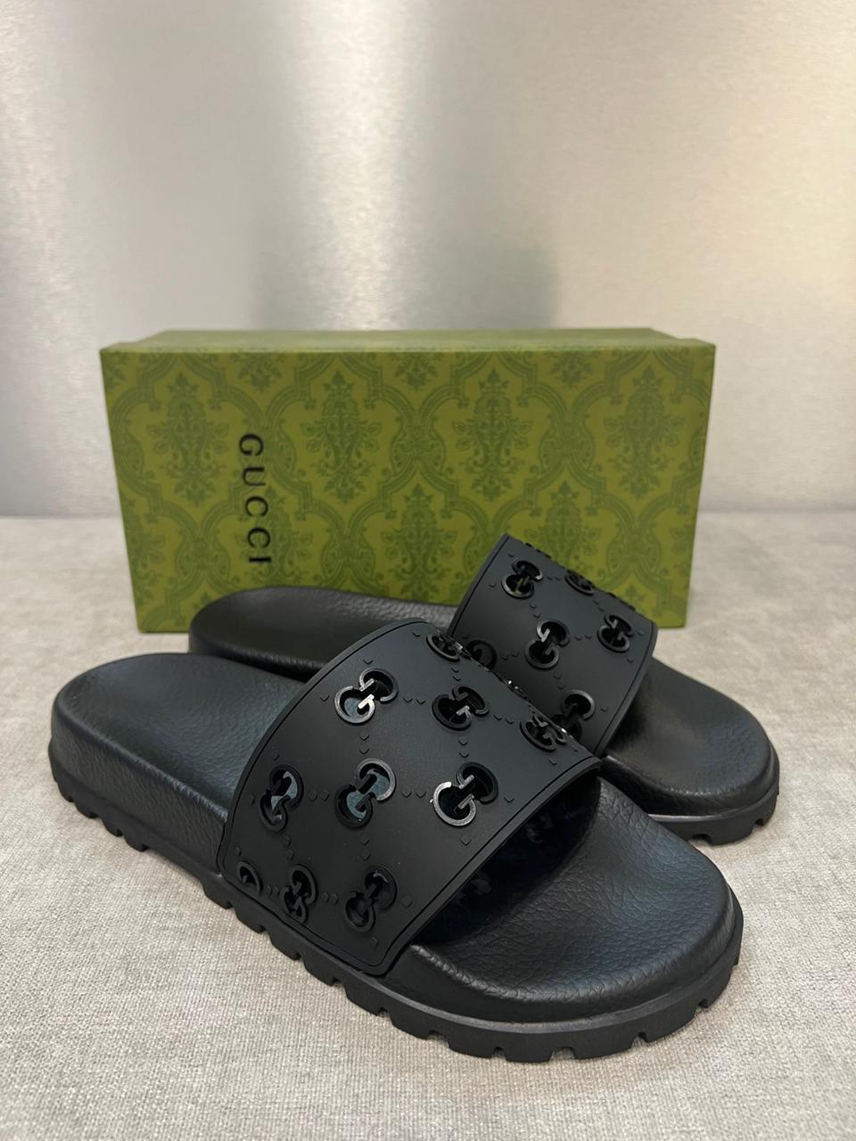 CHANCLAS GUCCI MONOGRAMA