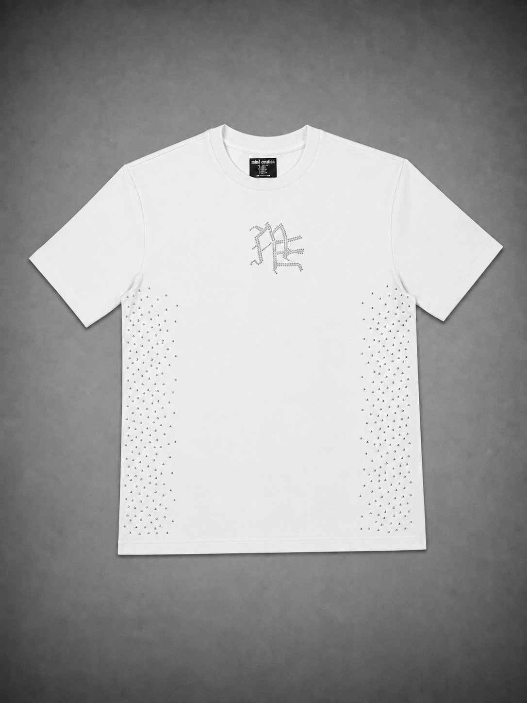 CAMISETA MIXED EMOTION BLANCA BRILLANTE