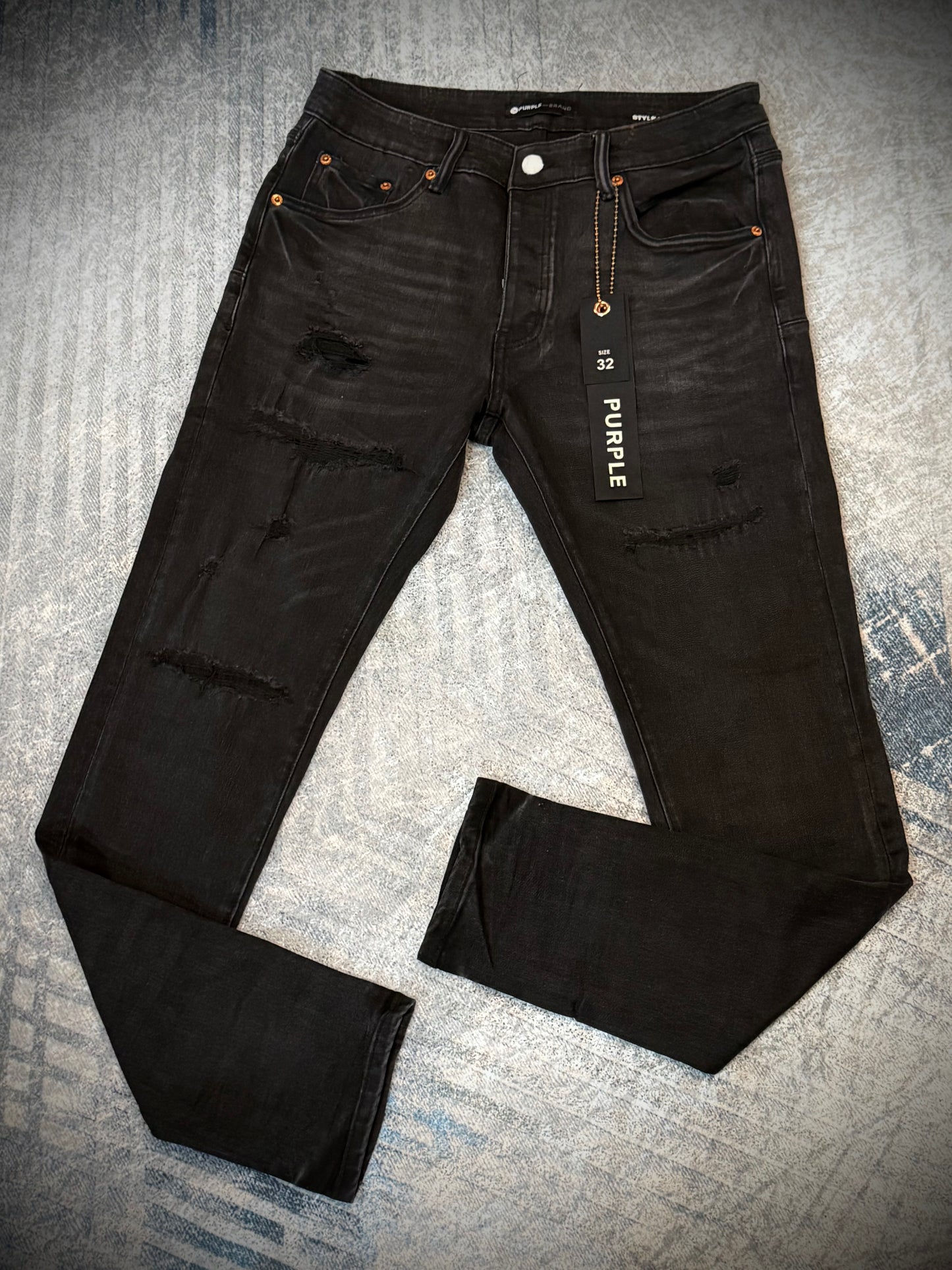 JEAN PURPLE NEGRO PB159