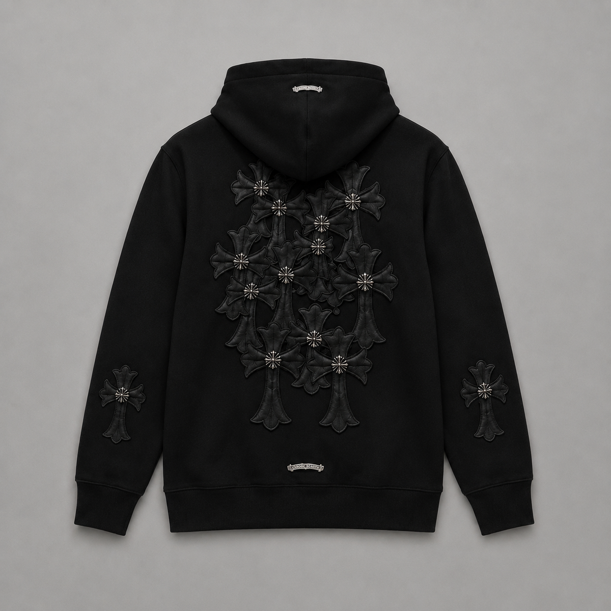 BUZO CHROME HEART NEGRO