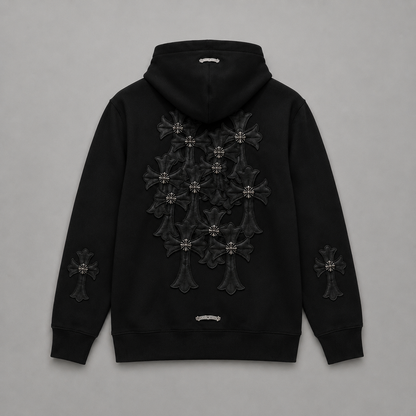 BUZO CHROME HEART NEGRO