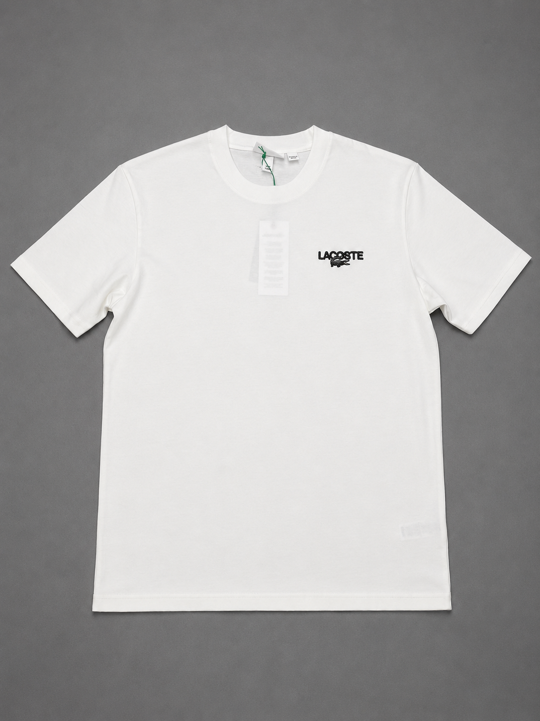 CAMISETA LACOSTE BLANCA