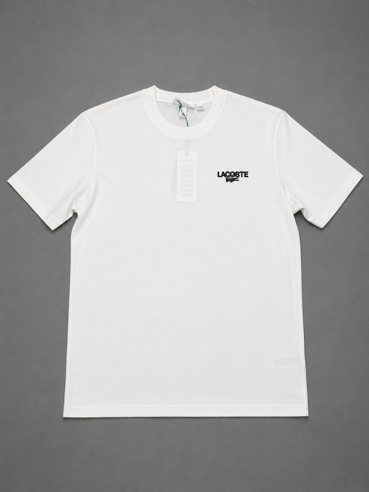 CAMISETA LACOSTE BLANCA
