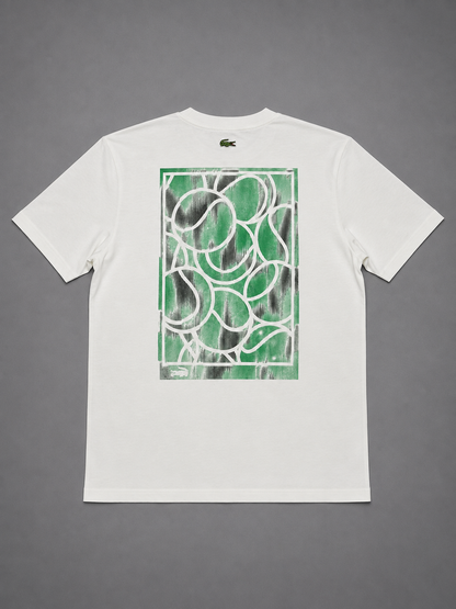 CAMISETA LACOSTE BLANCA