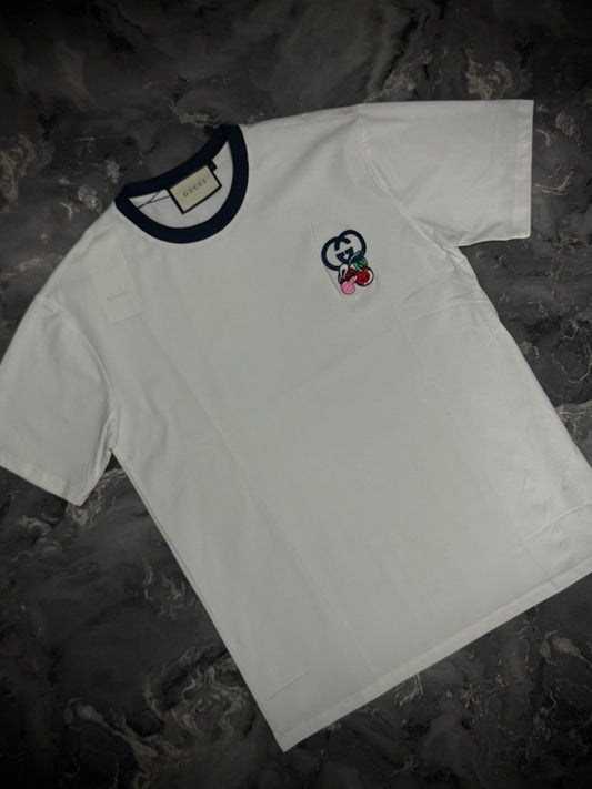 CAMISETA GUCCI BLANCA AZUL