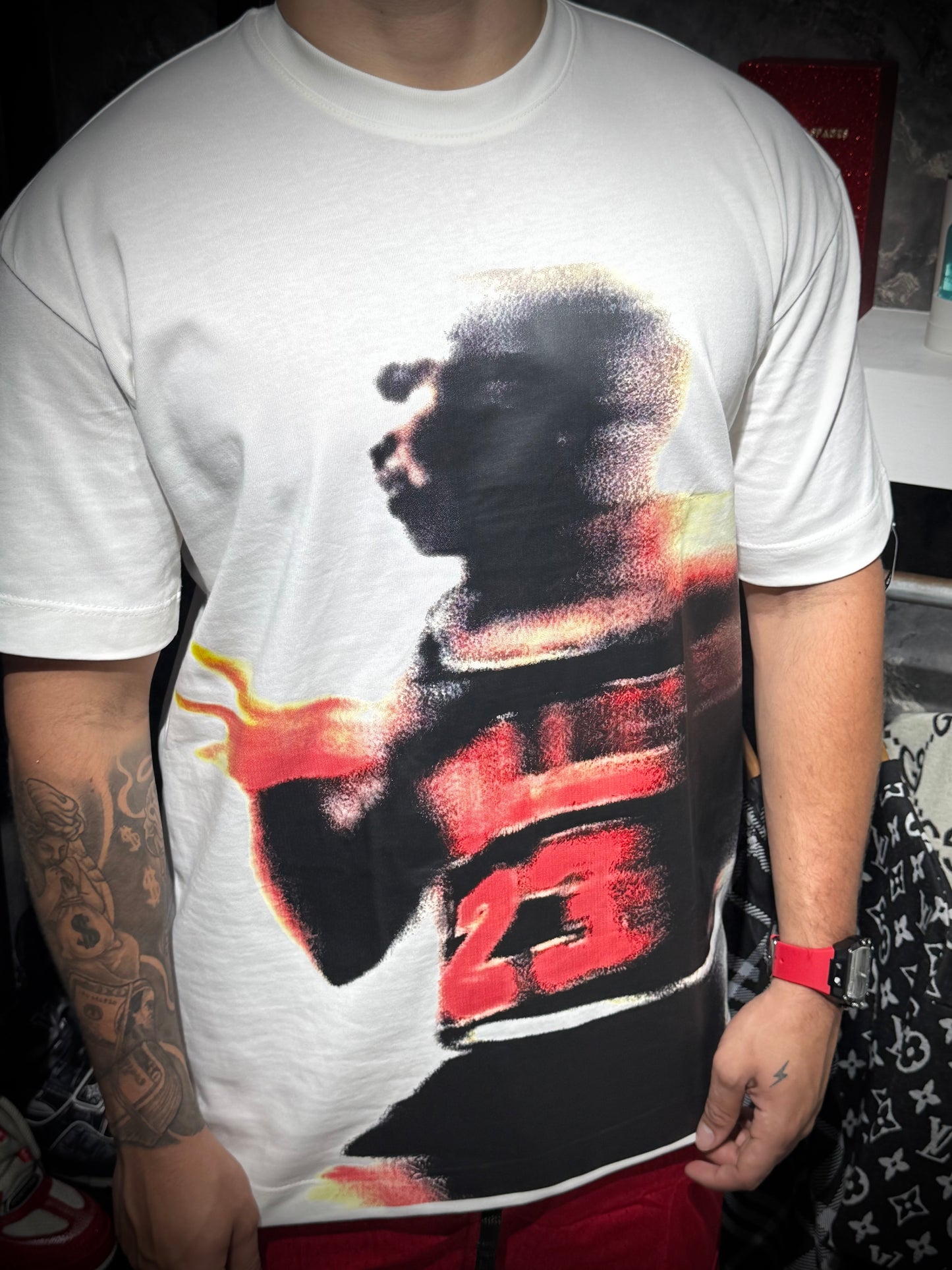 CAMISETA JORDAN BLANCO