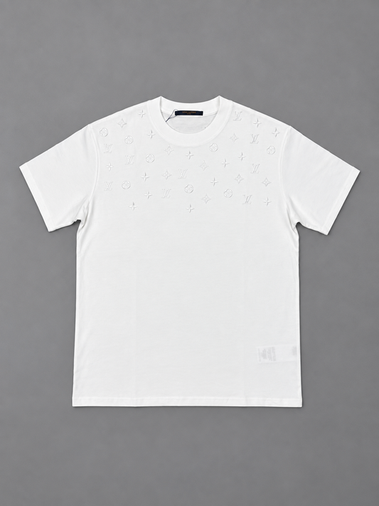 CAMISETA TURCA LOUIS VUITTON BLANCA LOGOS