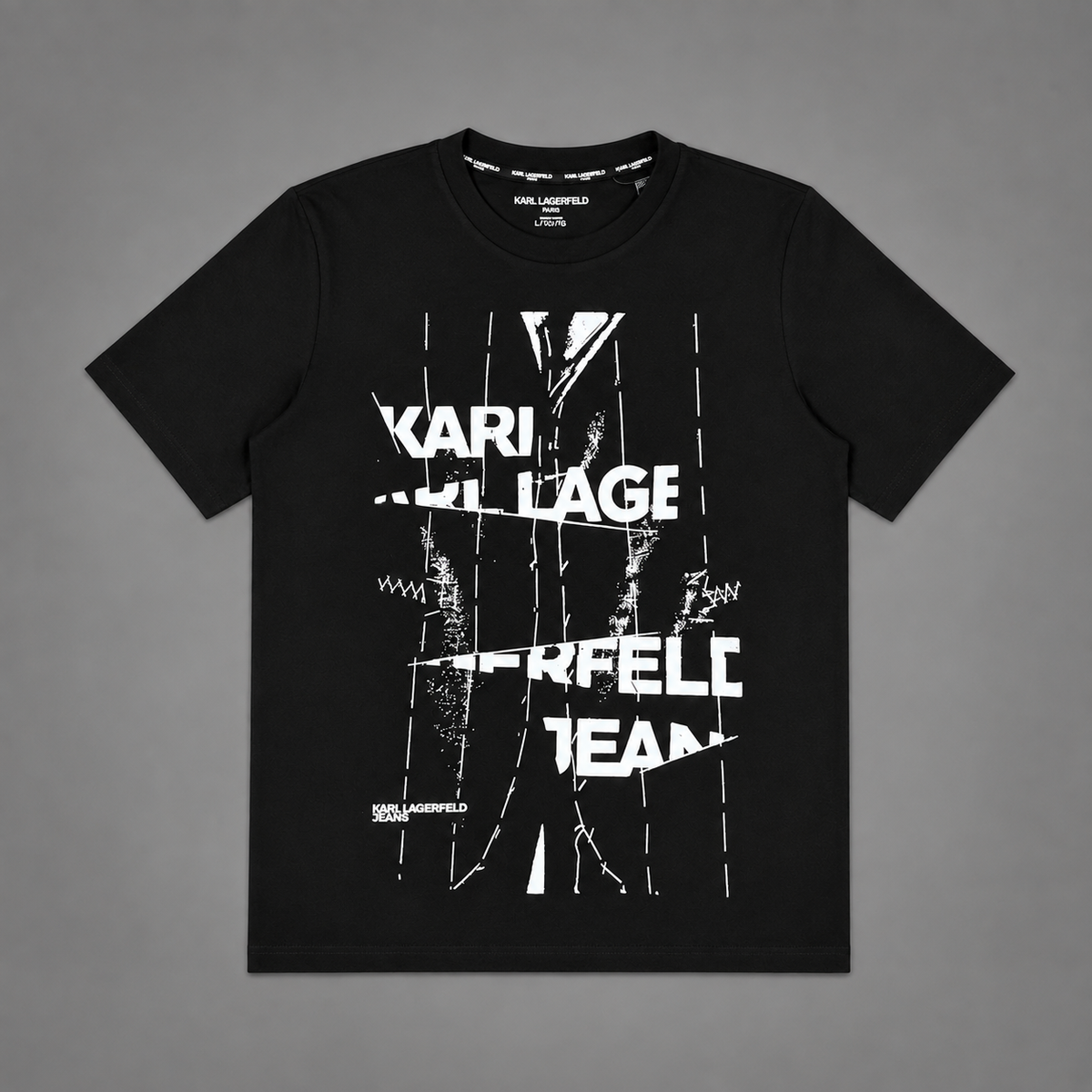CAMISETA KARL NEGRA