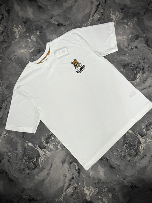 CAMISETA TURCA MOSCHINO BLANCO