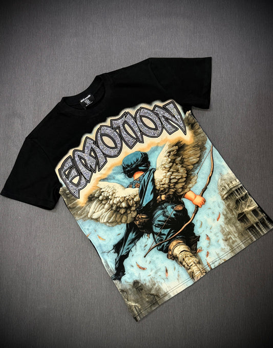 CAMISETA MIXED EMOTION 003 NEGRA