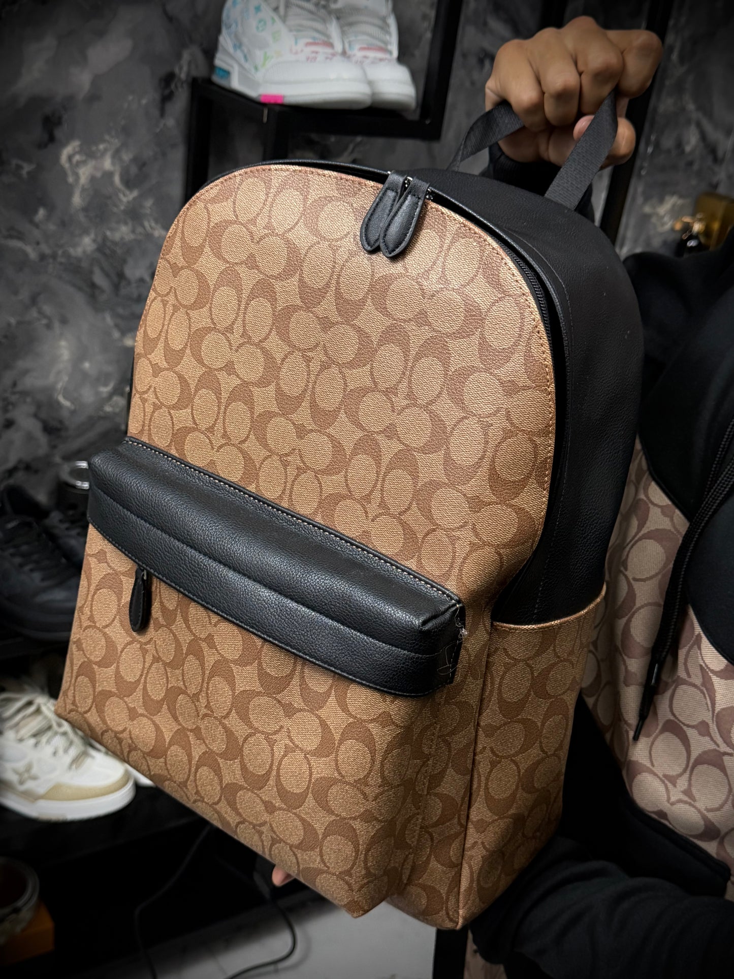 MORRAL COACH DORADO NEGRO