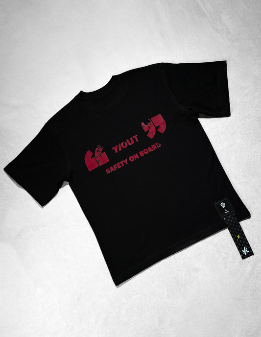 CAMISETA Y/OUT COMILLAS ROJA