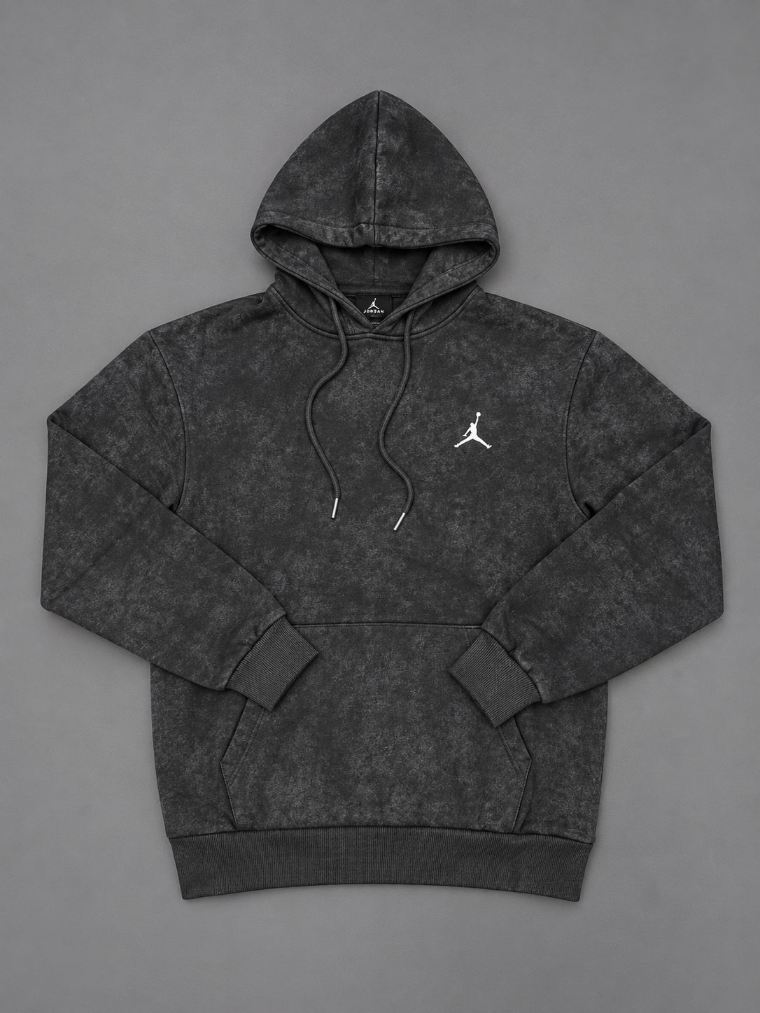BUZO JORDAN NEGRO GRIS