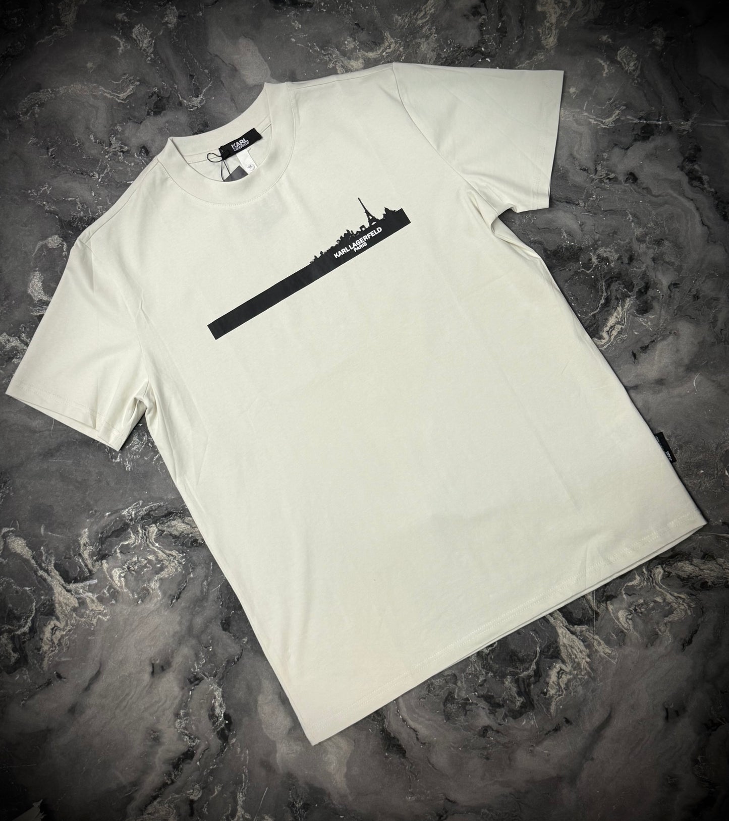 CAMISETA KARL BEIGE