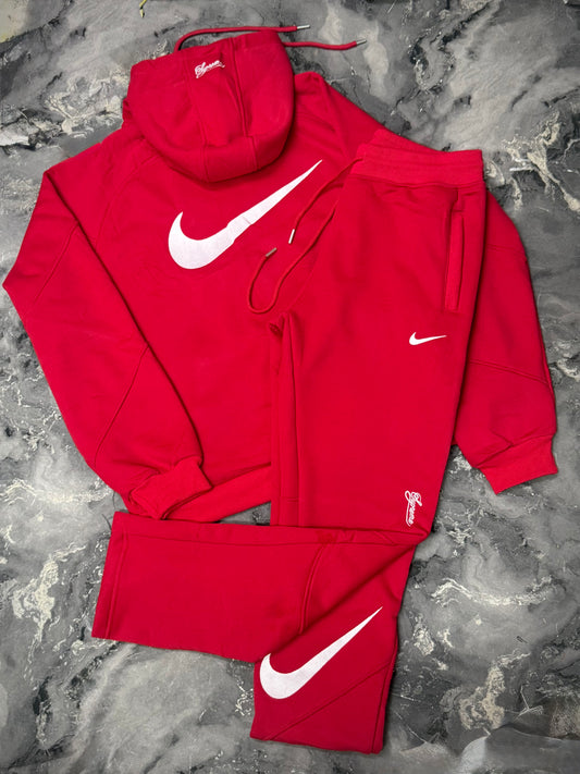 CONJUNTO NIKE X SUPREME ROJO