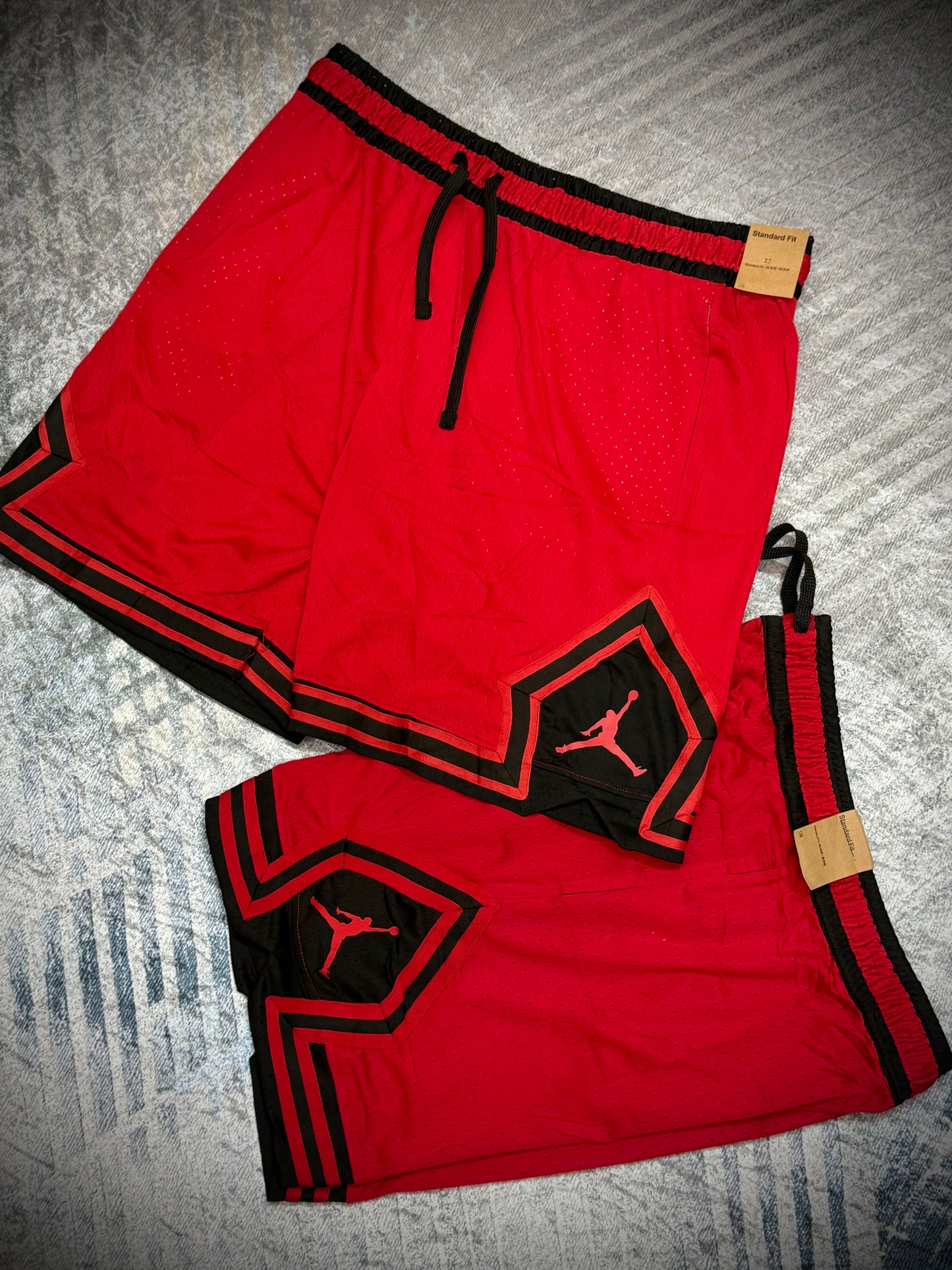 PANTALÓNETA PUNTA DIAMANTE ROJA
