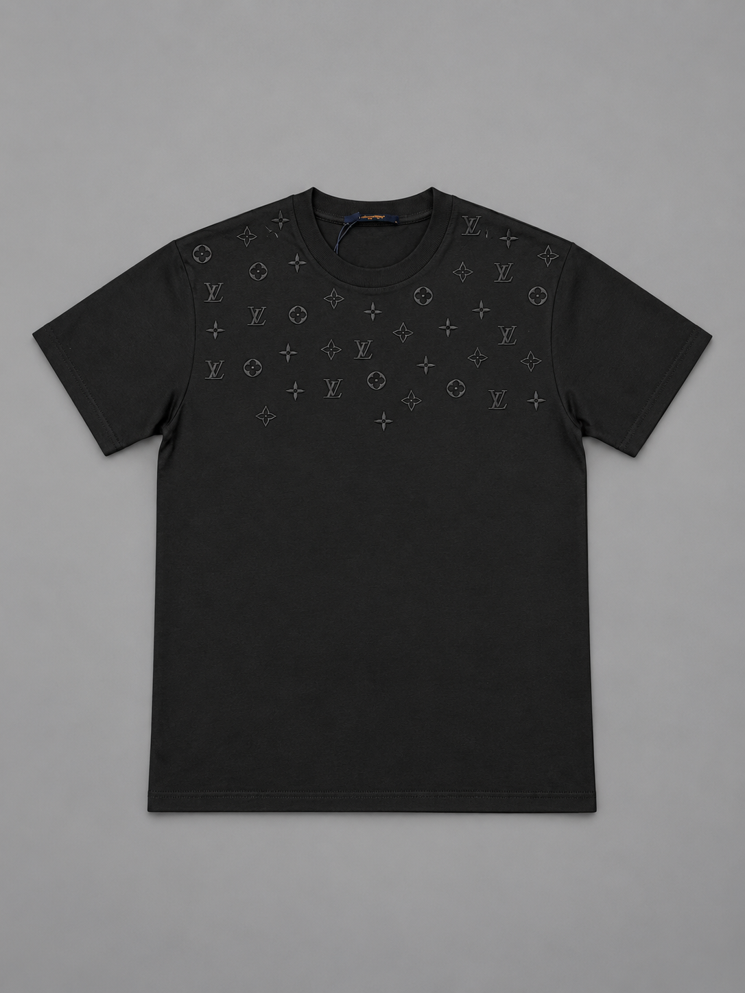 CAMISETA TURCA LOUIS VUITTON NEGRA LOGOS