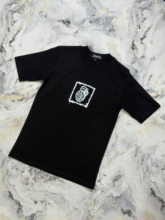 CAMISETA BLOW UP DE NIÑO LOGO BLANCO