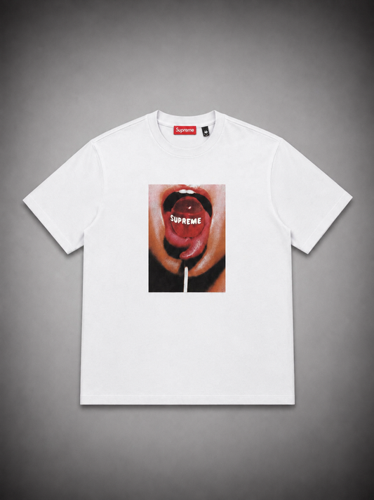 CAMISETA SUPREME BLANCA BON