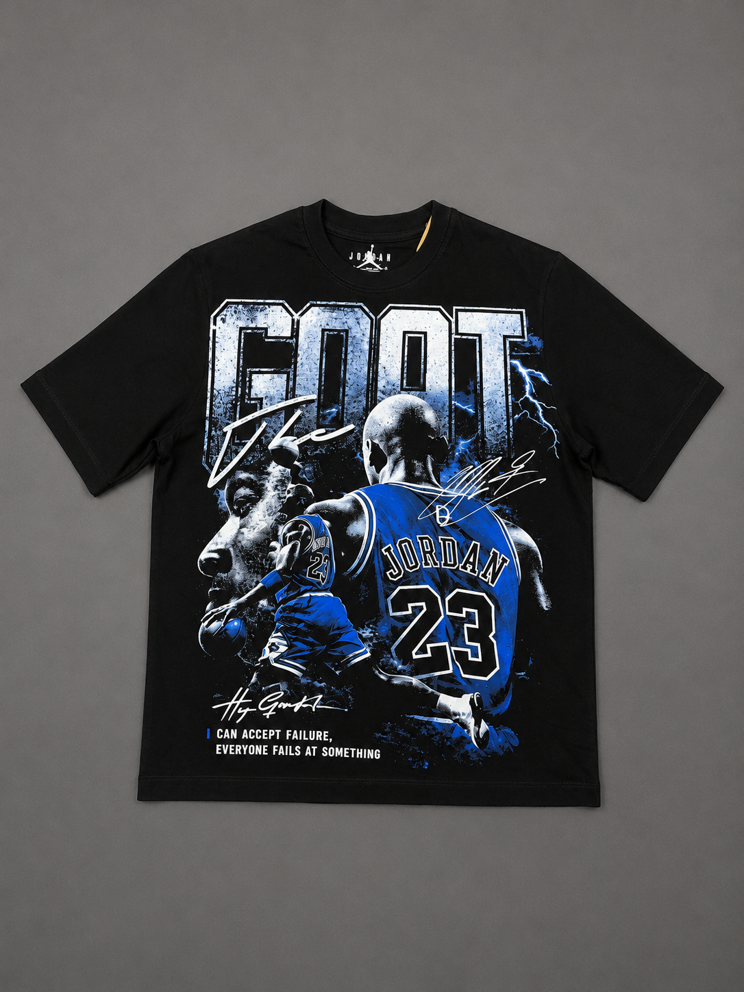 CAMISETA JORDAN NEGRA 006