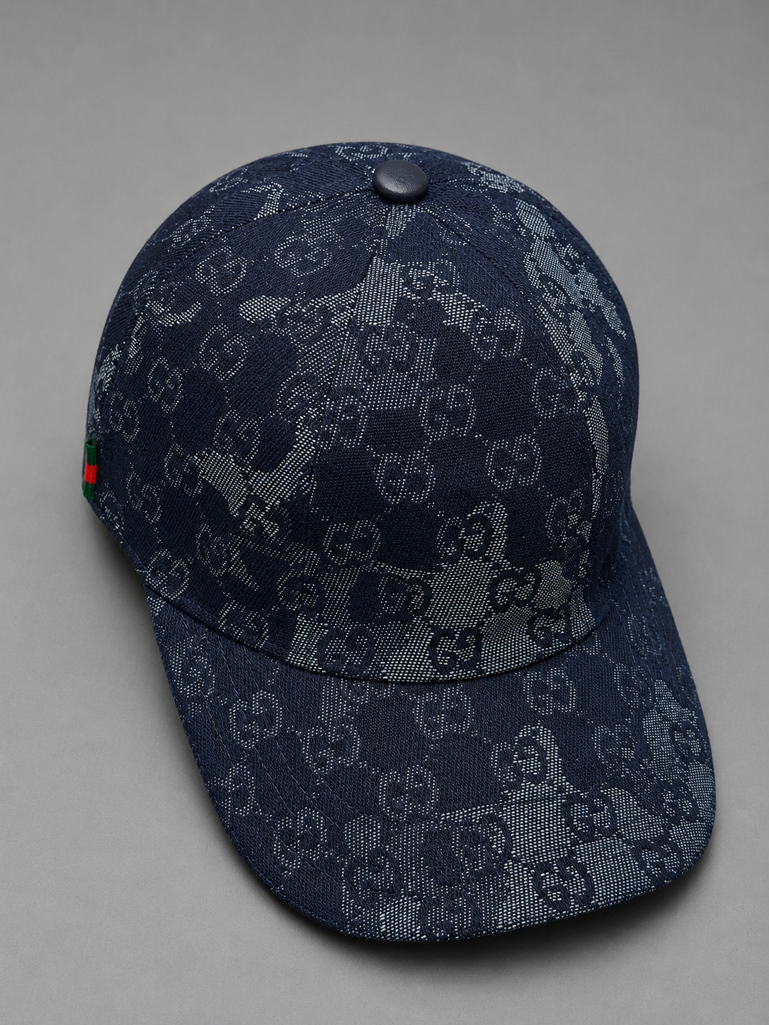 GORRA TURCA GUCCI AZUL MONOGRAMA