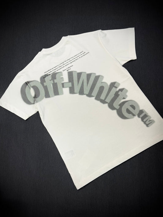 CAMISETA TURCA OFF WHITE LOGO