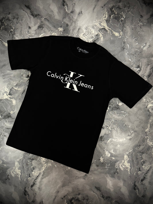 CAMISETA CALVIN KLEIN LOGO GRIS
