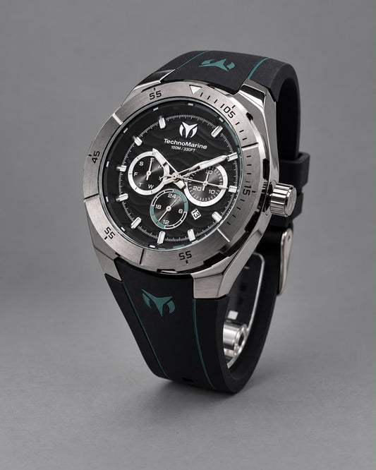 RELOJ TECHNOMARINE LOGO COLOR AZUL CIELO