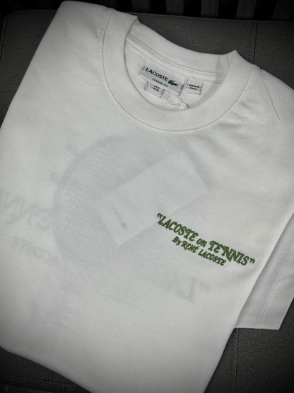 CAMISETA LACOSTE PERUANA RAQUETA