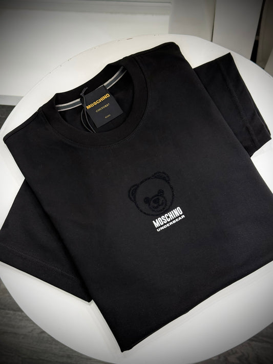 CAMISETA MOSCHINO NEGRA UNDERBEAR