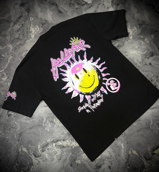 CAMISETA HELLSTAR SOL MORADO