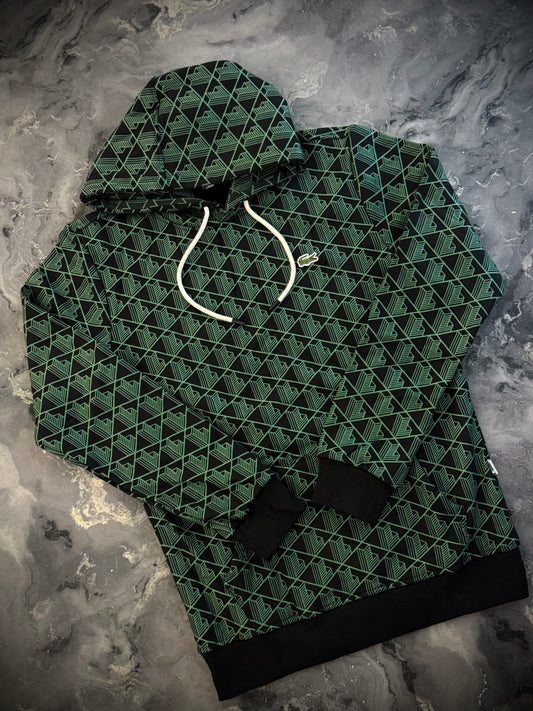 BUZO LACOSTE NEGRO MONOGRAMA