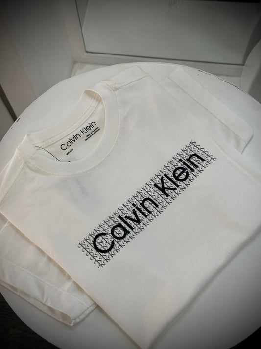 CAMISETA CALVIN KLEIN BLANCA CLÁSICA