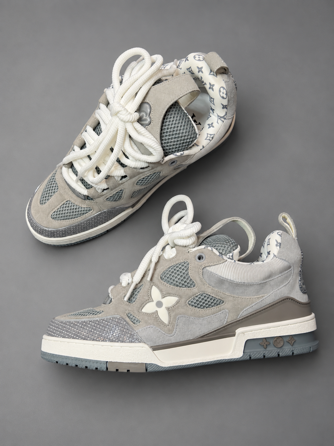 ZAPATOS TURCOS LOUIS VUITTON SKATE GRIS