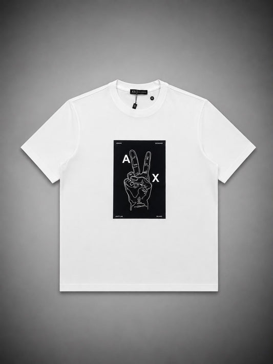 CAMISETA AX BLANCA