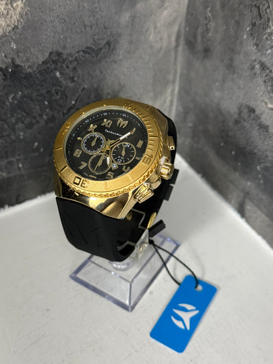 RELOJ TECHNOMARINE NEGRO DORADO