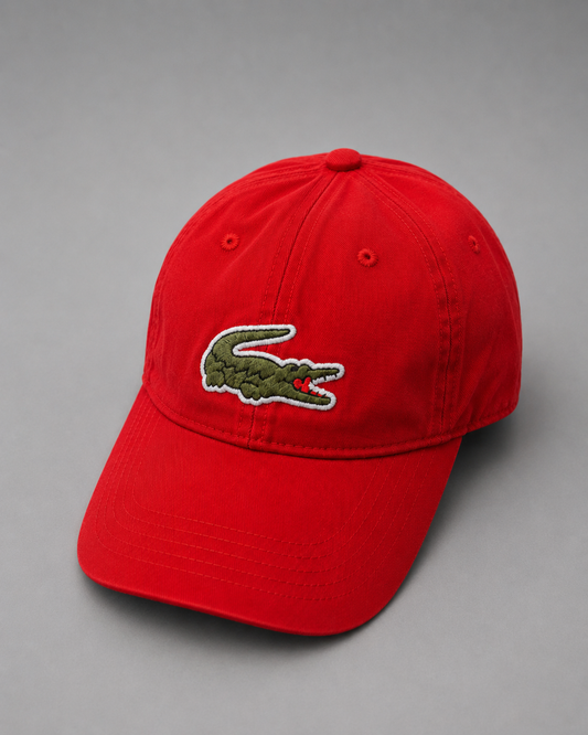GORRA LACOSTE ROJA