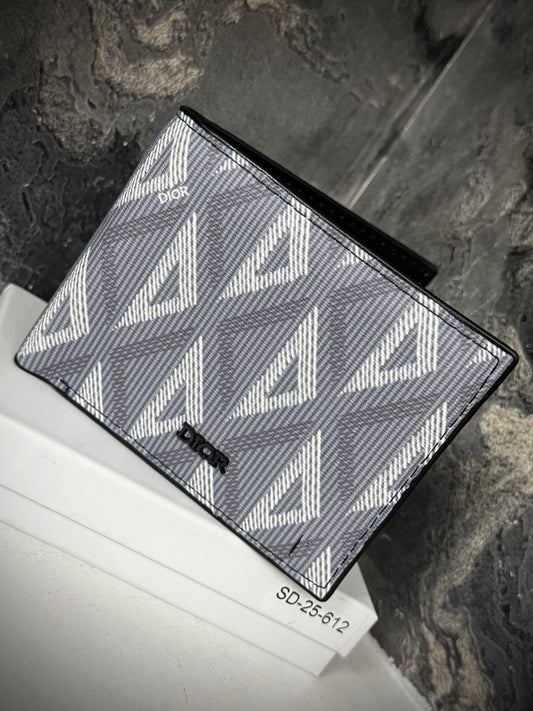 BILLETERA CHRISTIAN DIOR TRIÁNGULOS