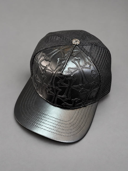 GORRA CHROME HEARTS CUERO