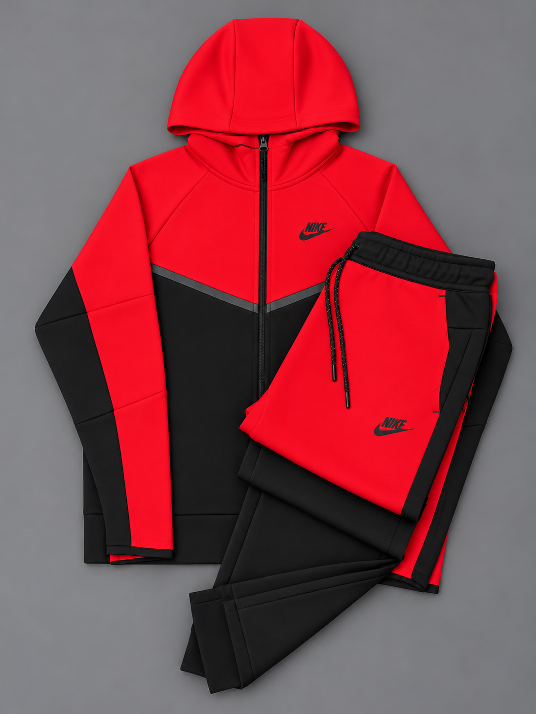 CONJUNTO NIKE TECH ROJO