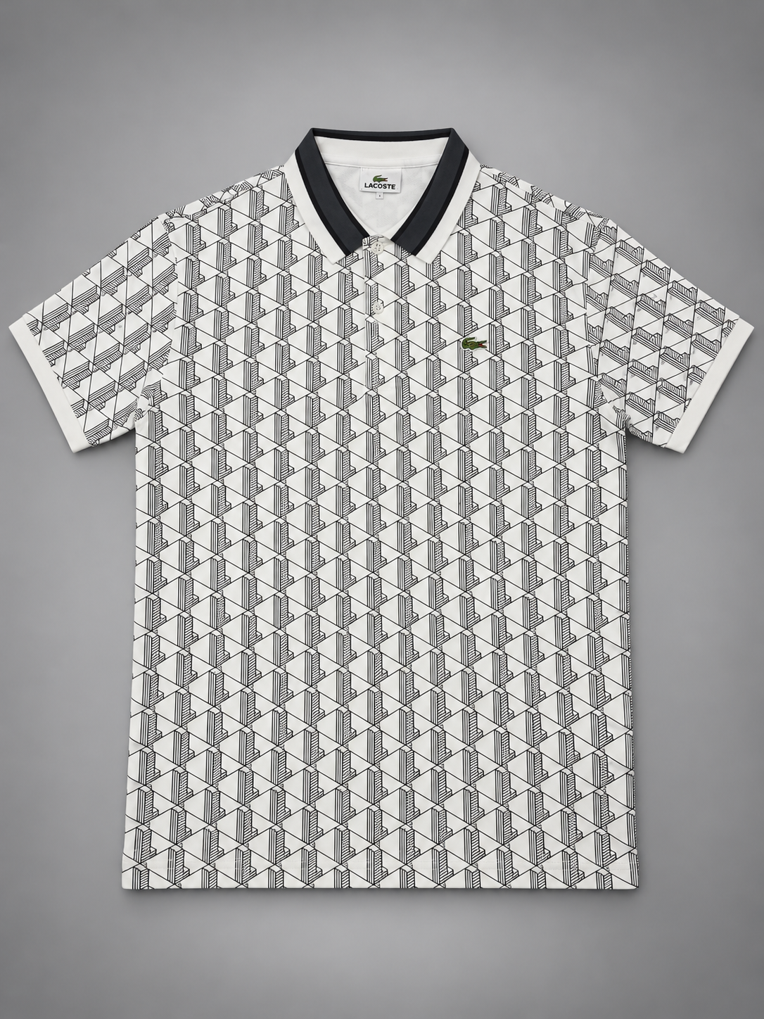 CAMISETA LACOSTE POLO BLANCA