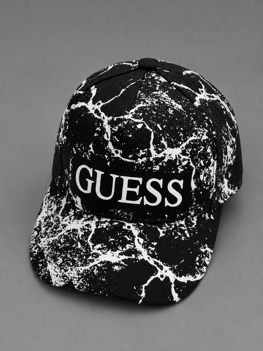 GORRA GUESS NEGRA BLANCO