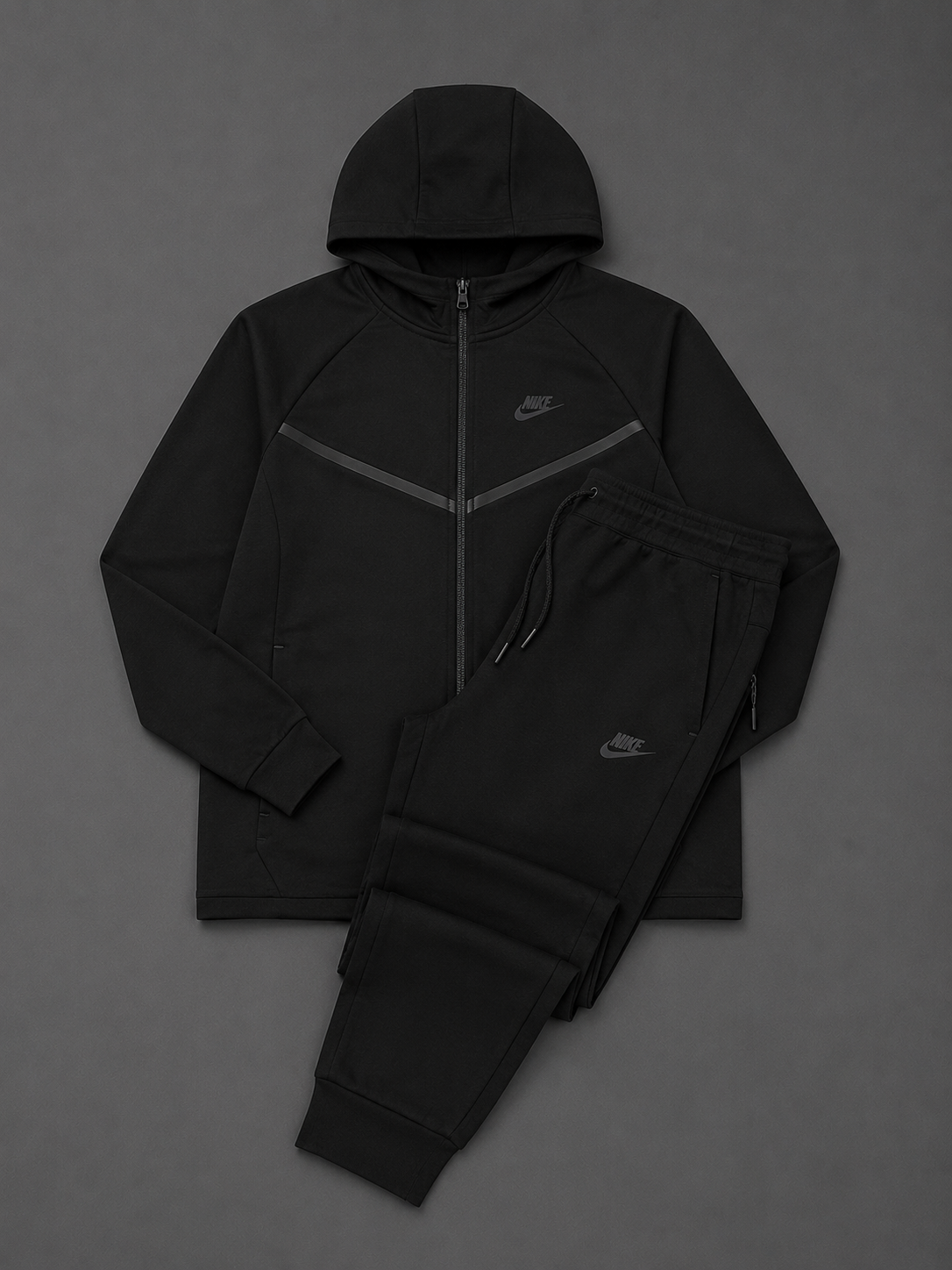 CONJUNTO NIKE TECH NEGRO